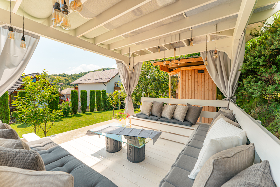 Vedere aeriană spectaculoasă