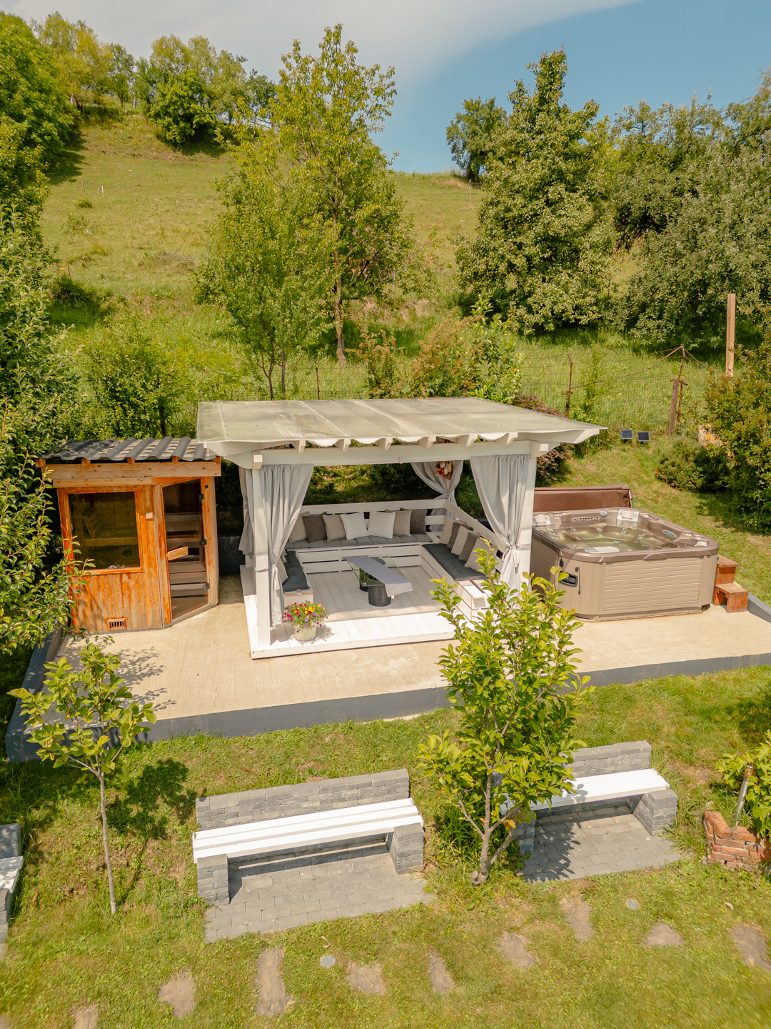 Vedere panoramică de sus